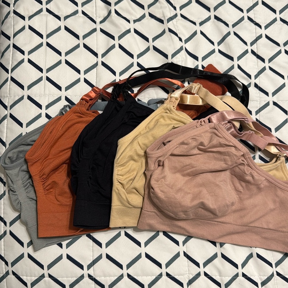 5 nursing bras